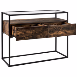 Console Table MAUK Dark Brown