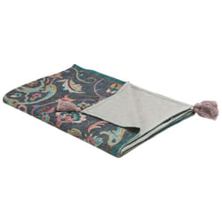 Cotton Blanket 130 x 180 cm Floral Motif DIBRUGARH