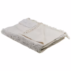 Cotton Blanket 130 x 180 cm White RAEBARELI