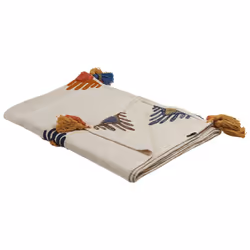 Cotton Blanket 130 x 180 cm Multicolour MUNGER