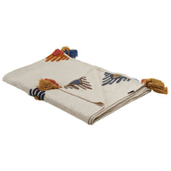 Cotton Blanket 130 x 180 cm Multicolour MUNGER
