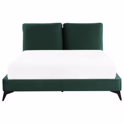 Bed Velvet MELLE 160 x 200 cm (EU King Size) Emerald Green - Additional view 5