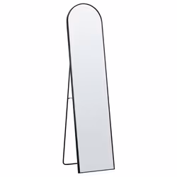 Standing Mirror BAGNOLET 150 cm Metal Black