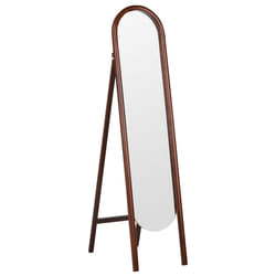 Standing Mirror CHELLES 150 cm Wood Dark Brown