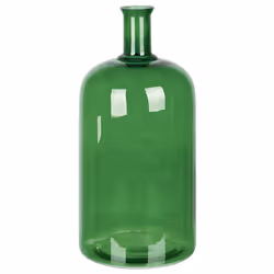 Flower Vase KORMA Glass 45 cm Emerald Green
