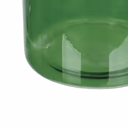 Flower Vase KORMA Glass 45 cm Emerald Green - Additional view 4