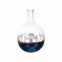 Glass Flower Vase 34 cm Iridescent Multicolour RAZALA