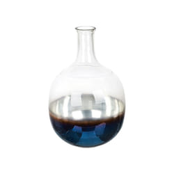 Glass Flower Vase 34 cm Iridescent Multicolour RAZALA