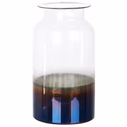 Flower Vase BHATURE Glass 27 cm Multicolour