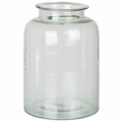 Flower Vase VINDALOO Glass 35 cm Light Green