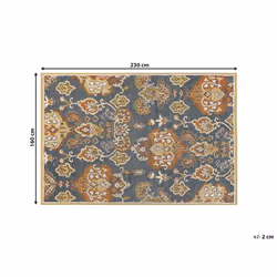 Wool Area Rug 160 x 230 cm Multicolour UMURLU