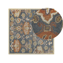 Wool Area Rug 200 x 200 cm Multicolour UMURLU