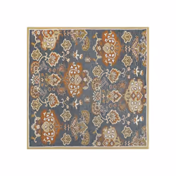 Wool Area Rug 200 x 200 cm Multicolour UMURLU