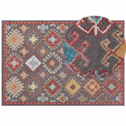 Wool Area Rug 160 x 230 cm Multicolour FINIKE