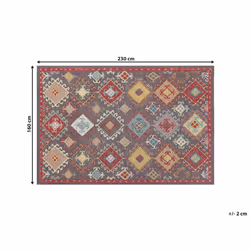Wool Area Rug 160 x 230 cm Multicolour FINIKE