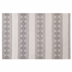Wool Area Rug 160 x 230 cm Beige and Grey BOZOVA