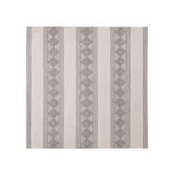 Wool Area Rug 200 x 200 cm Beige and Grey BOZOVA