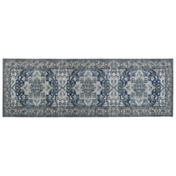 Runner Rug 80 x 240 cm Grey and Blue KOTTAR