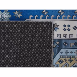 Runner Rug 70 x 200 cm Blue and Beige PARVAKADLI