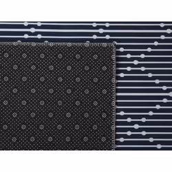 Runner Rug 70 x 200 cm Navy Blue CHARVAD