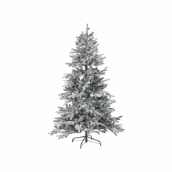Snowy Christmas Tree Pre-Lit 180 cm White MIETTE