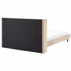 Bed Velvet VILLETTE 180 x 200 cm (EU Super King) Beige - Additional view 4
