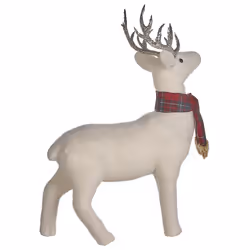 Decorative Figurine Reindeer 48 cm White MUSTOLA