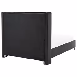 Bed Velvet LUBBON 160 x 200 cm (EU King Size) Black