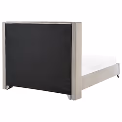 Bed Velvet LUBBON 180 x 200 cm (EU Super King) Light Grey