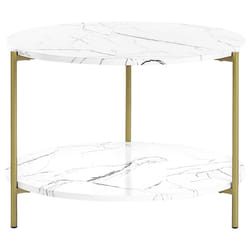 Coffee Table REVA White Marble