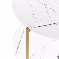 Side Table REVA White Marble