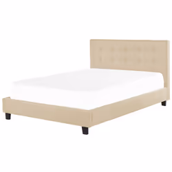 Bed Fabric LA ROCHELLE 180 x 200 cm (EU Super King) Beige