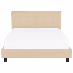 Bed Fabric LA ROCHELLE 180 x 200 cm (EU Super King) Beige