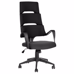 Office Chair Swivel GRANDIOSE Black