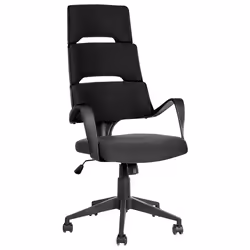 Office Chair Swivel GRANDIOSE Black