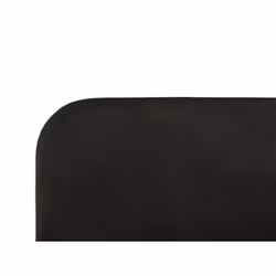 Velvet EU Super King Size Bed Black FLAYAT - Additional view 7