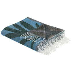 Blanket 130 x 170 cm Blue LIMGHA