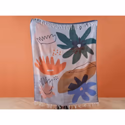 Blanket 130 x 170 cm Multicolour BAIDI