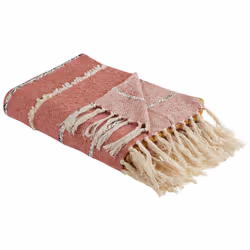 Blanket 130 x 170 cm Light Red NAIKHU