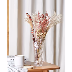 Dried Flower Bouquet 55 cm Pink ARABA - Additional view 4