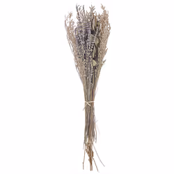 Dried Flower Bouquet 70 cm Violet and Green NAWARRA