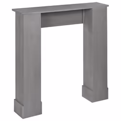 Fireplace Mantel MANDRE Grey