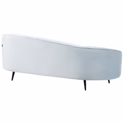 Sofa SAVAR Velvet Light Blue 3 Seater - Additional view 4