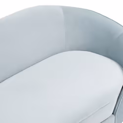 Sofa SAVAR Velvet Light Blue 3 Seater - Additional view 5