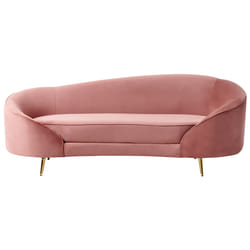 Sofa SAVAR Velvet Pink 3 Seater