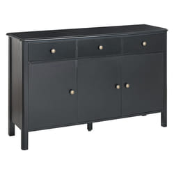3 Door Sideboard OLATE Black