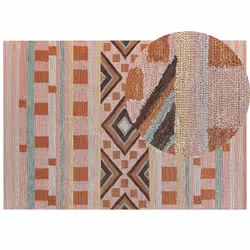 Wool Area Rug 160 x 230 cm Multicolour YOMRA