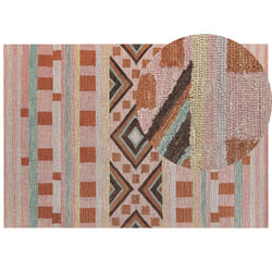 Wool Area Rug 160 x 230 cm Multicolour YOMRA