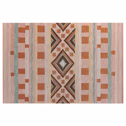 Wool Area Rug 160 x 230 cm Multicolour YOMRA
