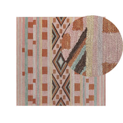 Wool Area Rug 200 x 200 cm Multicolour YOMRA